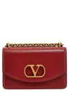 Valentino Garavani Vain Vlogo Leather Shoulder Bag