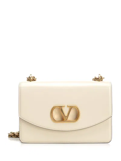 Valentino Garavani Vain Shoulder Bags White