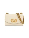 Valentino White Vain Shoulder Bag