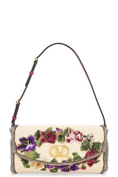 Valentino Garavani Vain Soft Garland Beads Clutch