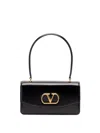 Valentino Vain Bag With Handle In Leather In Black