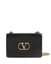 Valentino Vain Vlogo Convertible Shoulder Bag In Black