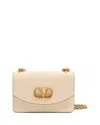 Valentino Garavani Vain Vlogo Convertible Shoulder Bag In Yellow