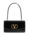 Valentino Vain Bag With Handle In Leather In Black