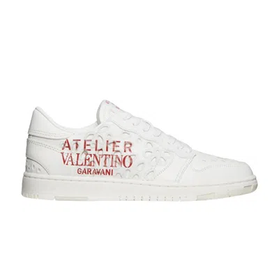 Pre-owned Valentino Garavani Valentino Valentino Atelier 08 Sneaker 'san Gallo Edition' | White | Men's Size 36