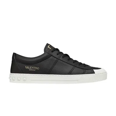 Pre-owned Valentino Garavani Valentino Valentino City Planet Sneaker 'black' | Men's Size 40