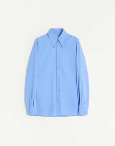 VALENTINO VALENTINO VALENTINO COTTON POPLIN SHIRT