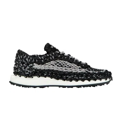 Pre-owned Valentino Garavani Valentino Valentino Crochet Sneakers 'black' | Men's Size 42