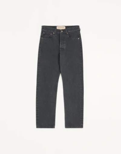Valentino Jeans Im Five-pocket-design In Black