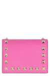 VALENTINO GARAVANI VALENTINO VALENTINO GARAVANI - ROCKSTUD SMALL LEATHER FLAP-OVER WALLET