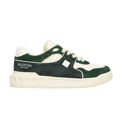 Pre-owned Valentino Garavani Valentino Valentino One Stud Low 'green' | Men's Size 40