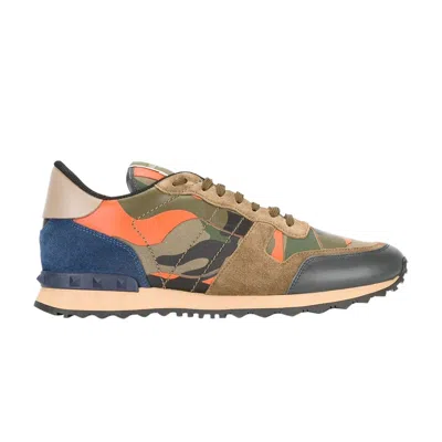 Pre-owned Valentino Garavani Valentino Valentino Rockrunner 'camo' | Brown | Men's Size 40