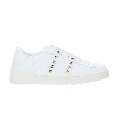 Pre-owned Valentino Garavani Valentino Valentino Rockstud 'untitled - White' | Men's Size 42
