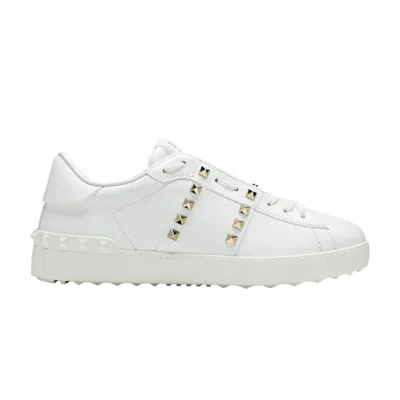 Pre-owned Valentino Garavani Valentino Valentino Rockstud 'untitled - White' | Men's Size 45.5