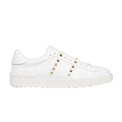 Pre-owned Valentino Garavani Valentino Valentino Rockstud 'untitled - White' | Men's Size 45.5