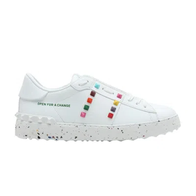 Pre-owned Valentino Garavani Valentino Valentino Rockstud 'untitled - White Multi' | Men's Size 40.5