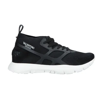 Pre-owned Valentino Garavani Valentino Valentino Sound High Sock Sneaker 'black' | Men's Size 41