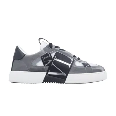 Pre-owned Valentino Garavani Valentino Valentino Vltn Low 'grey' | Men's Size 42 In Gray