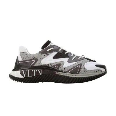 Pre-owned Valentino Garavani Valentino Valentino Wade Runner 'white Grey Speckled' | Men's Size 41