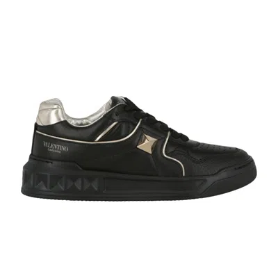 Pre-owned Valentino Garavani Valentino Valentino Wmns One Stud Low 'black Platinum Hardware' | Women's Size 36