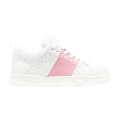 Pre-owned Valentino Garavani Valentino Valentino Wmns Open Skate Sneaker 'white Coral Blush' | Women's Size 38
