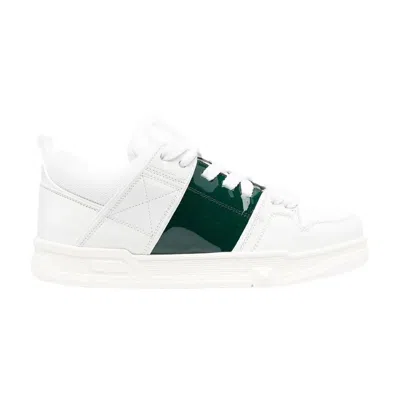Pre-owned Valentino Garavani Valentino Valentino Wmns Open Skate Sneaker 'white Green' | Women's Size 40