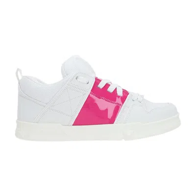 Pre-owned Valentino Garavani Valentino Valentino Wmns Open Skate Sneaker 'white Pink' | Women's Size 37