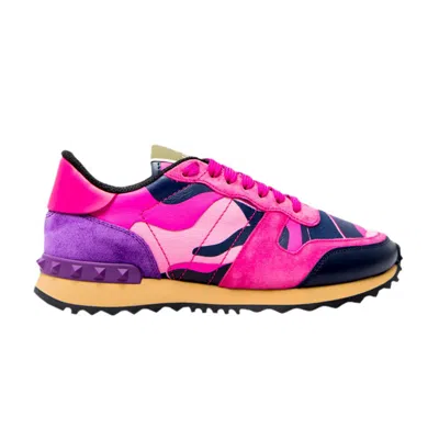 Pre-owned Valentino Garavani Valentino Valentino Wmns Rockrunner 'army Pink' | Women's Size 38