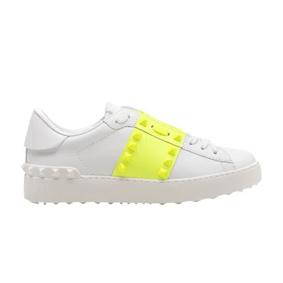 Pre-owned Valentino Garavani Valentino Valentino Wmns Rockstud 'untitled - White Neon' | Women's Size 38