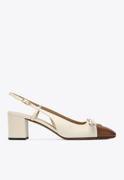 VALENTINO GARAVANI VALET DU ROI 60 SLINGBACK PUMPS