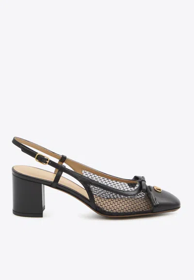 VALENTINO GARAVANI VALET DU ROI 60 SLINGBACK PUMPS