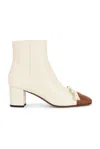 Valentino Valet Du Roi Bootie In White