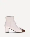 Valentino Valet Du Roi Bootie In White