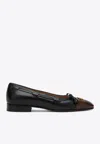 Valentino Valet Du Roi Ballet Flats In Black