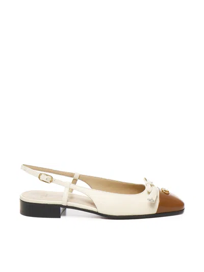 Valentino Garavani Valet Du Roi Slingback Ballerinas In Multicolor