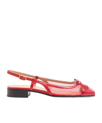 VALENTINO GARAVANI VALENTINO VALET DU ROI SLINGBACK BALLERINAS