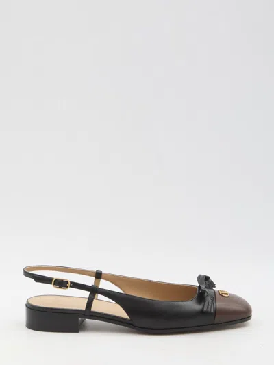 VALENTINO GARAVANI VALET DU ROI SLINGBACK BALLET FLATS