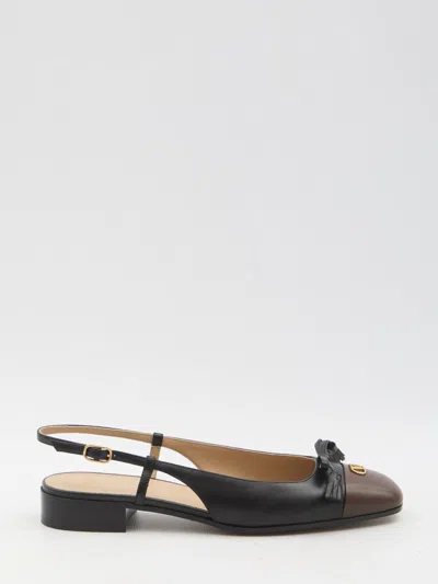VALENTINO GARAVANI VALET DU ROI SLINGBACK BALLET FLATS