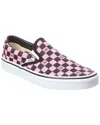 Valentino Garavani  Garavani And Vans Fabric Slip-on Trainer With Vlogo Checkerboard Print In White