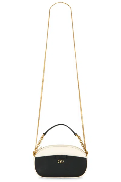 Valentino Garavani Veecolor Mini Bag In Light Ivory & Nero
