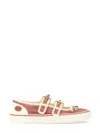 Valentino Velvet Dollyboard Ballerina Sneaker In Pink