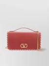 Valentino Velvet Rectangular Shoulder Bag With Top Handle
