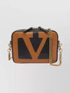 Valentino Versatile Shoulder Bag And Chain Strap In Brown