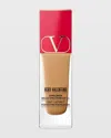 Valentino Very  24 Hour Wear Liquid Foundation, .85 Oz. In Brown