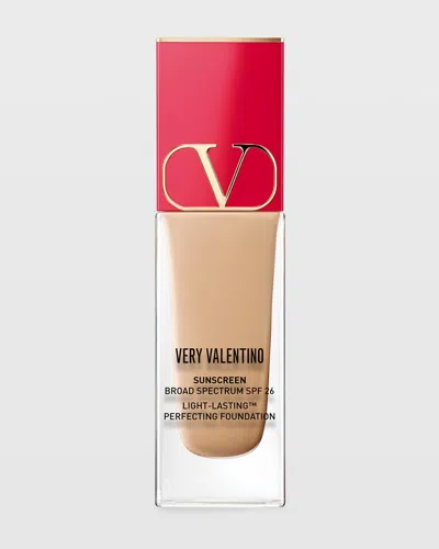 Valentino Very  24 Hour Wear Liquid Foundation, .85 Oz. In Dr3