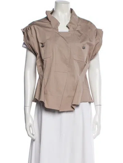Pre-owned Valentino Vest In Neutral