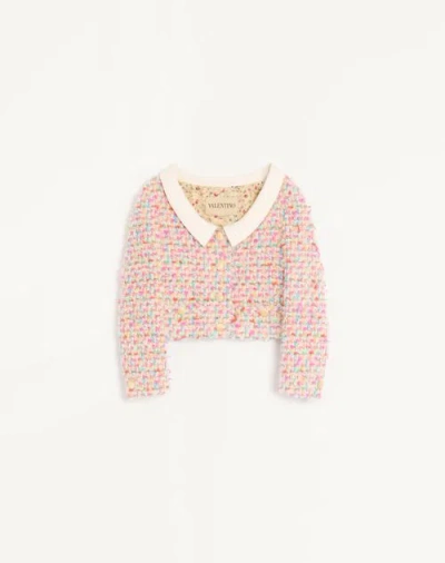 Valentino Veste En Candy Tweed Femme Multicolor 48