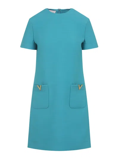 Valentino Virgin Wool Mini Dress