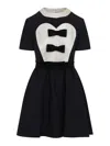 Valentino Mini Dress Women In Black