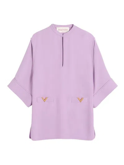 VALENTINO SOFT WISTERIA DRESS